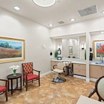 The Monarch at Round Rock Assisted Senior Living in TX beauty hair salon