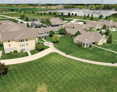 70 acre campus conveniently located 1 mi. west of Centennial Rd. 