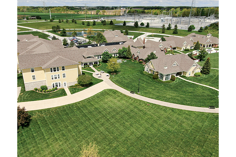 70 acre campus conveniently located 1 mi. west of Centennial Rd. 