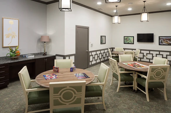 Franklin Park Boerne media room
