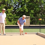 Porter Hills Village residents having fun