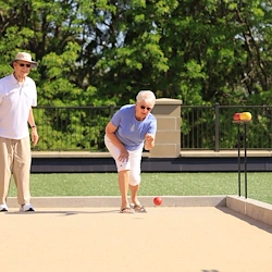 Porter Hills Village residents having fun