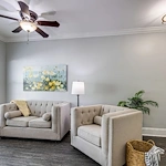 Charter Senior Living of Franklin in Franklin, Tennessee, apartment living room