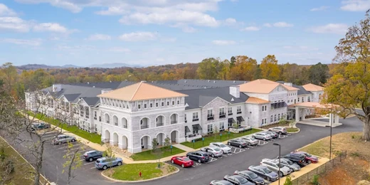 The Blake at Charlottesville front entrance