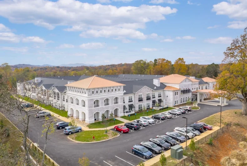 The Blake at Charlottesville front entrance