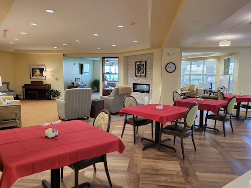 Bistro Dining Sunroom and Living room areas