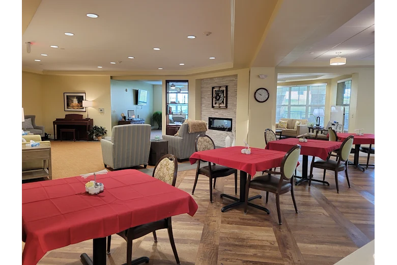 Bistro Dining Sunroom and Living room areas