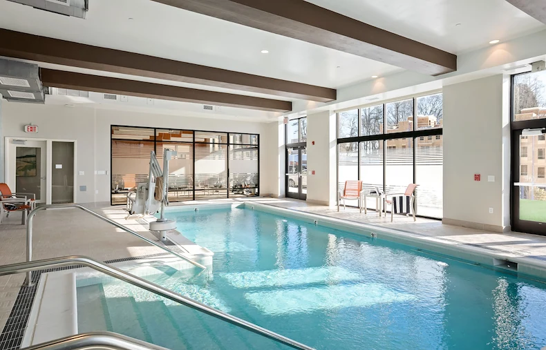 The Barclay at Charlottesville indoor pool