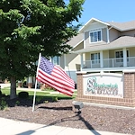 Meadowlark Estates Gracious Retirement Living Hawthorn Senior Independent Living in Lawrence, Kansas front exterior