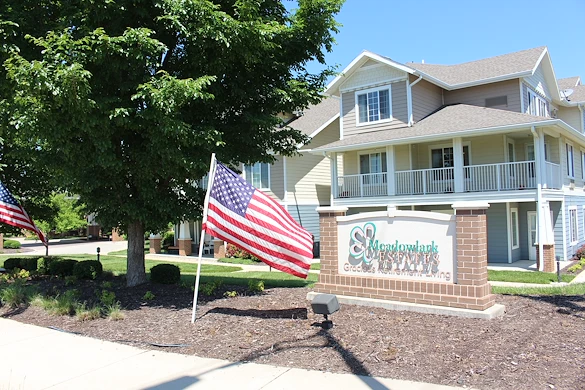 Meadowlark Estates Gracious Retirement Living Hawthorn Senior Independent Living in Lawrence, Kansas front exterior