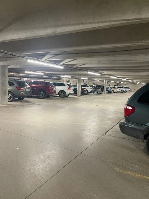 Heated Parking Garage