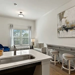 The Blake at Biloxi resident living space