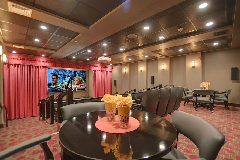 Somerset Lodge Gracious Retirement Living Hawthorn Senior Independent Living in Gladstone, Oregon movie theater
