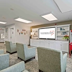 Stoneybrook Lodge Gracious Retirement Living Hawthorn Senior Independent Living in Corvallis, Oregon media room