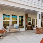 Grace Point Place Assisted Senior Living Memory Care in Oak Lawn, IL front patio