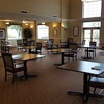 Avamere at Moses Lake senior living community offering independent living, assisted living, and respite care in Moses Lake, WA, dining room