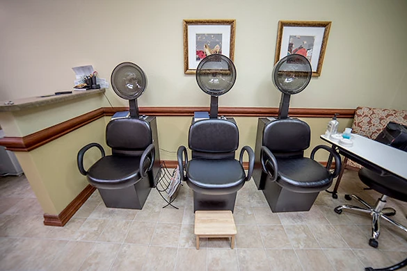 Brookdale Summer Ridge Assisted Living in Rockwall, TX, beauty salon