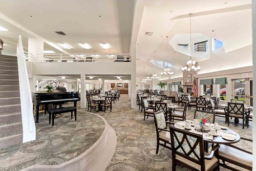 Parkrose Chateau Gracious Retirement Living Hawthorn Senior Independent Living in Portland, Oregon dining room