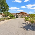 Exterior Front Driveway of The Monarch at Round Rock Assisted Senior Living in TX