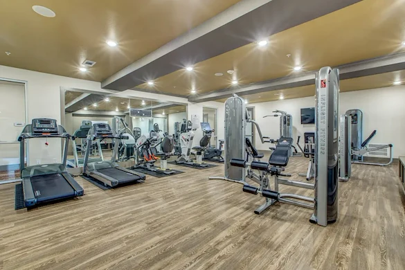 Watermere McKinney senior living community offering active adult living and independent living in McKinney, TX, fitness center