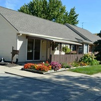 Zionsville Meadows Assisted Senior Living in Indiana rear exterior
