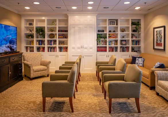 Charter Senior Living of Dedham in Dedham, MA, theatre