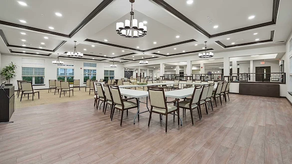 Kennedy Meadows Gracious Retirement Living Hawthorn Senior Independent Living in North Billerica, Massachusetts dining room