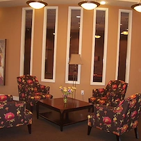 Front sitting area
