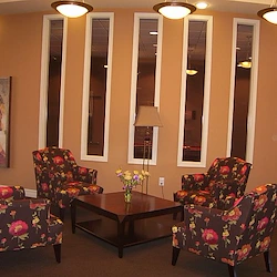 Front sitting area