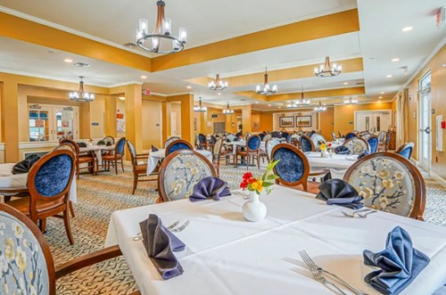 Nursing home with great dining options