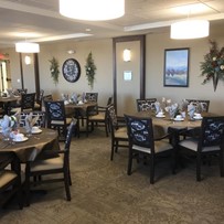 Assisted Living Dining Room 