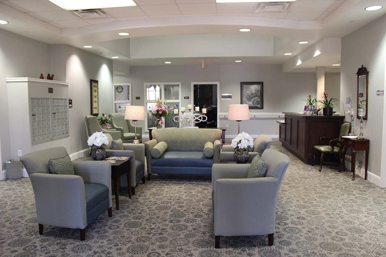 Ascension Living Providence Village Senior Living in Waco, Texas living room