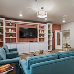 Hudson Estates Gracious Retirement Living Hawthorn Senior Independent Living in Lansdale, Pennsylvania living room