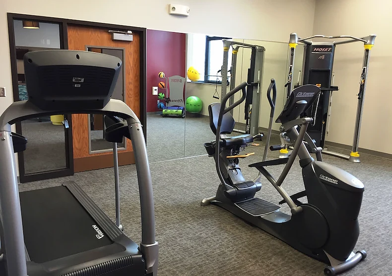 Ligutti Tower independent senior living gym fitness center