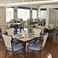 The Seasons@Alexandria (Assisted Living) dining area