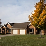 Schowalter Villa home front exterior