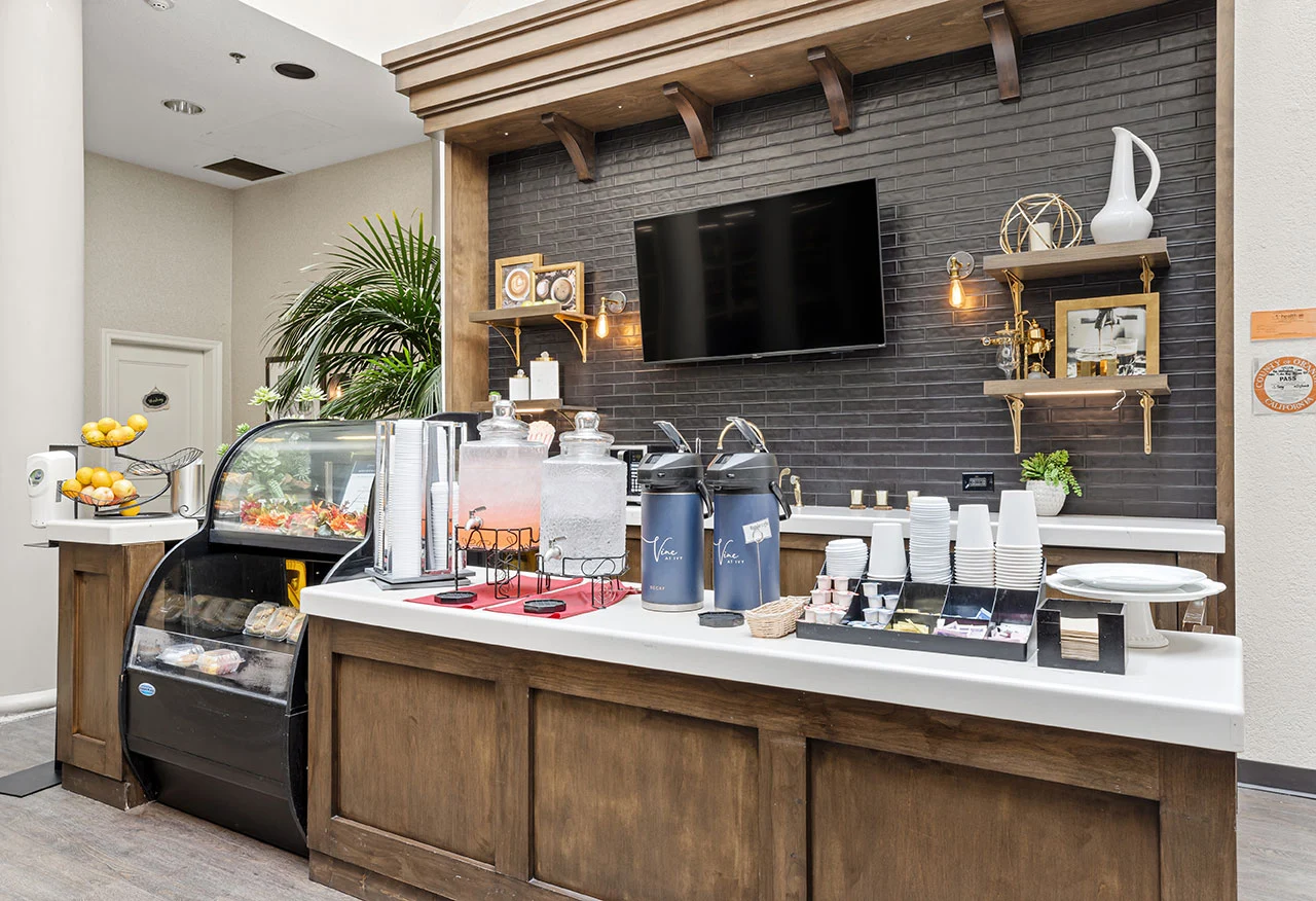 The Ivy at Wellington Laguna Woods, CA coffee bar