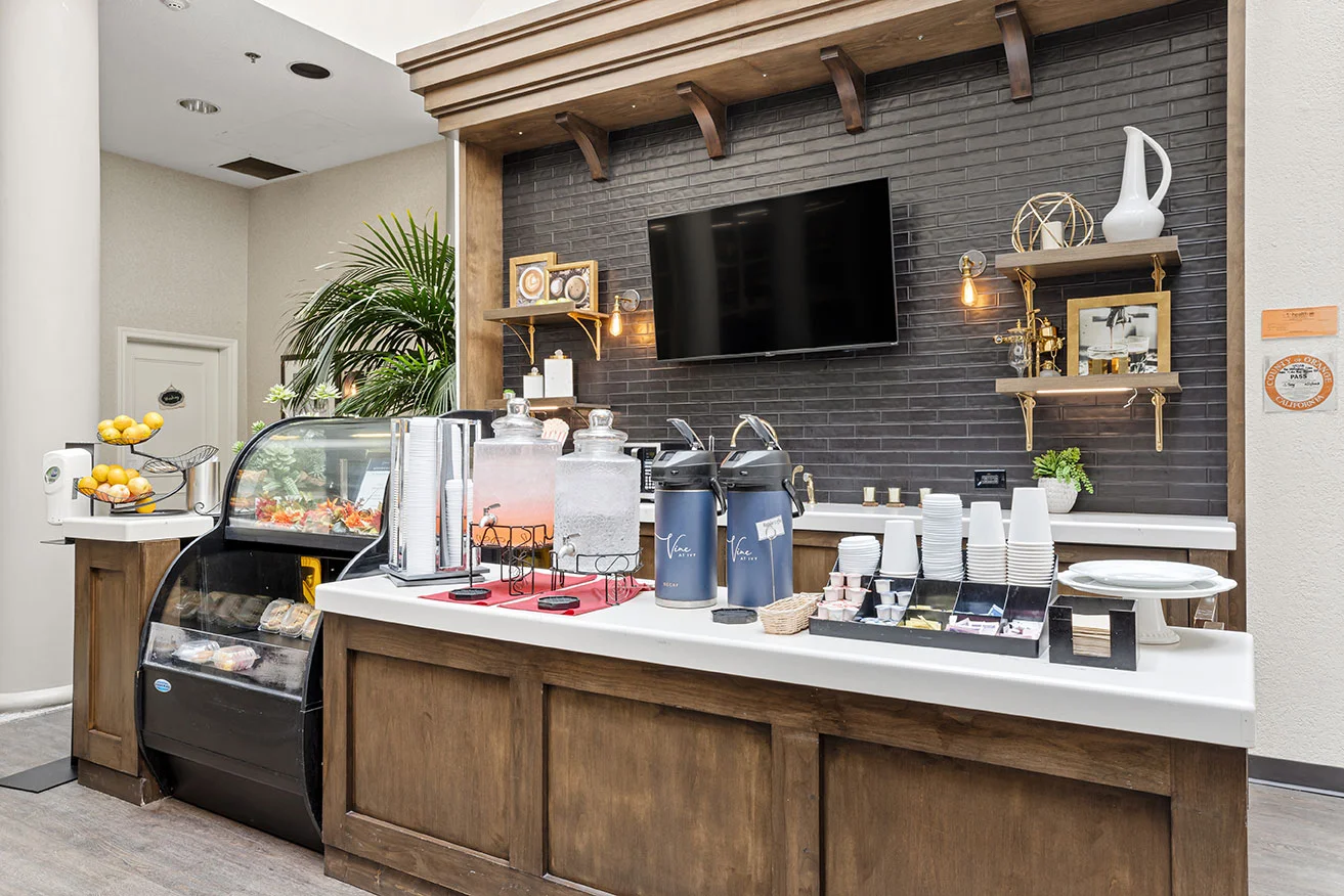 The Ivy at Wellington Laguna Woods, CA coffee bar