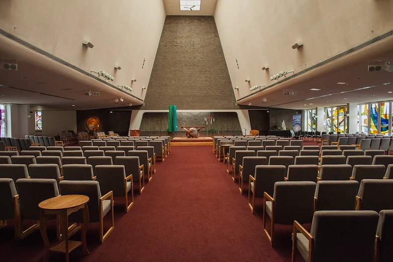 Ascension Living Bethlehem Woods Village senior living community offering independent living, assisted living, and memory care in La Grange Park, IL, chapel