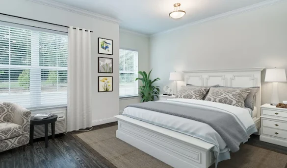 Bedroom at The Blake at Township