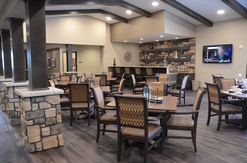 The Legacy of DeForest, WI, dining area