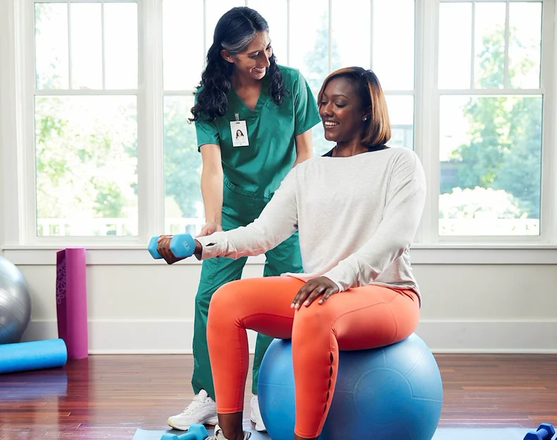 BrightStar Care of Scott/Carver Counties Home Care exercise support