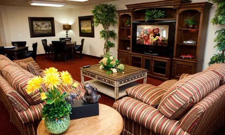 Ashwood Meadows Independent Living Hawthorn Senior Living in Johns Creek, Georgia living room