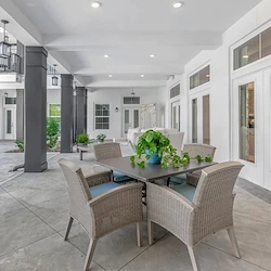 Outdoor area at The Blake at Miramar Beach