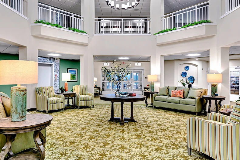 Capitol Ridge Gracious Retirement Living Hawthorn Senior Independent Living in Bristow, Virginia front entrance