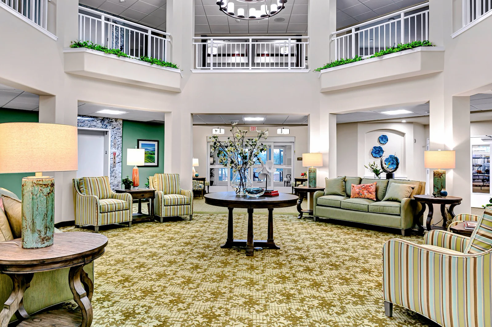 Capitol Ridge Gracious Retirement Living Hawthorn Senior Independent Living in Bristow, Virginia front entrance