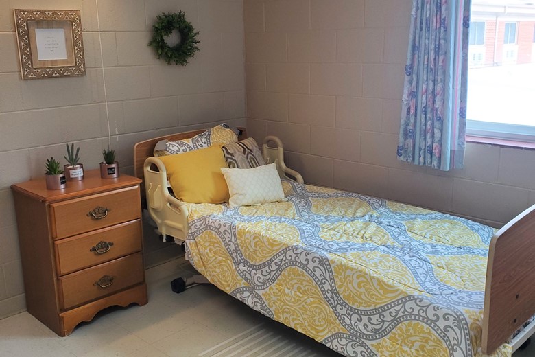 welcoming resident rooms