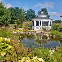 Our garden/gazebo
