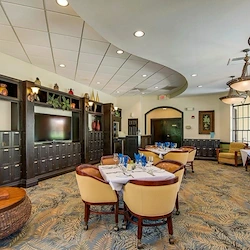 The Barclay at Sarasota dining area