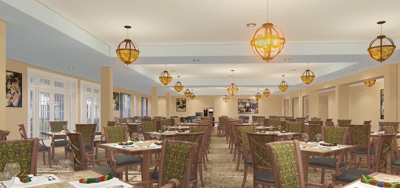 Independent living with great dining options